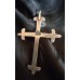 Sterling Silver Native American Sand Cast Cross Pendant